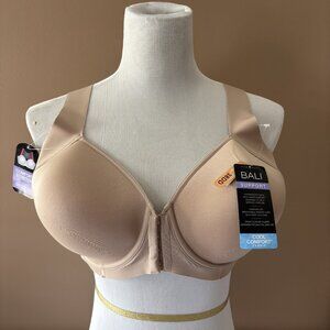 BALI front closure posture improving bra 38DD NWT